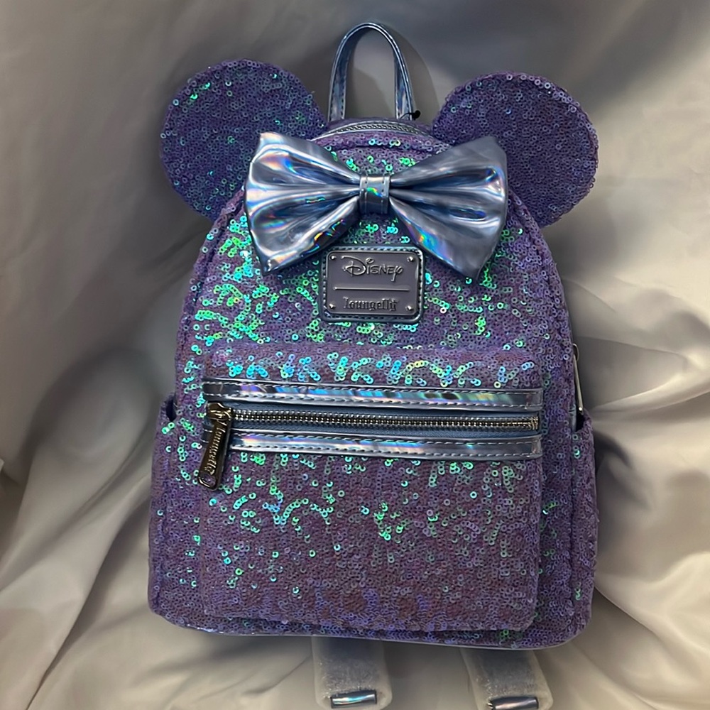 Loungefly Minnie Mouse Celebration Backpack NWT